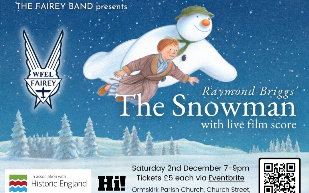 The Fairey Band presents The Snowman – with live film score