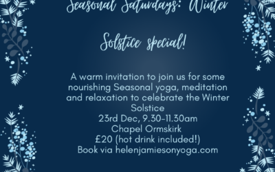 Seasonal Yoga – Winter Solstice